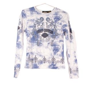 Harley Davidson Women's Junior Long Sleeve Shirt